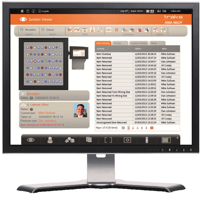 t6 traka key managment